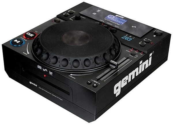 open zoom image for Gemini CDJ203 Professional Tabletop CD player, Angle