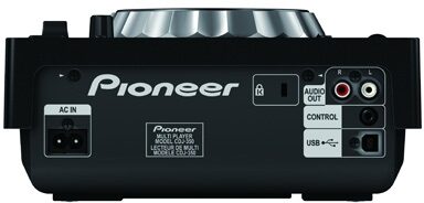 open zoom image for Pioneer CDJ-350 Pro CD/MP3 Player, Rear