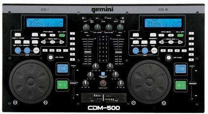 open zoom image for Gemini CDM500 Dual CD Player/DJ Mixer, Main