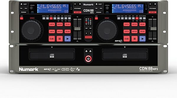 open zoom image for Numark CDN88 MP3 Dual CD/MP3 Player, Main