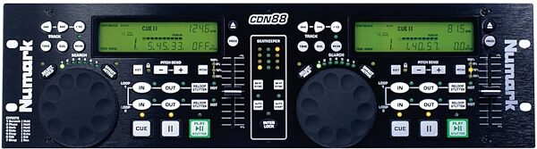 open zoom image for Numark CDN88 Dual CD Player, Front