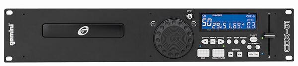 open zoom image for Gemini CDX01 Single CD Player, Main