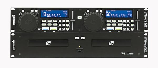 open zoom image for Gemini CDX04 Dual CD Player with AntiShock and Pitch, Main