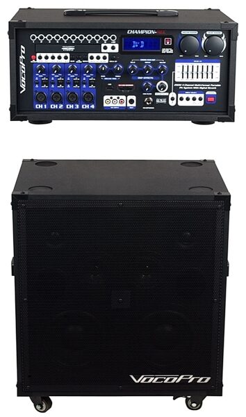 open zoom image for VocoPro CHAMPION-REC Portable PA System with Digital Recorder, Separation