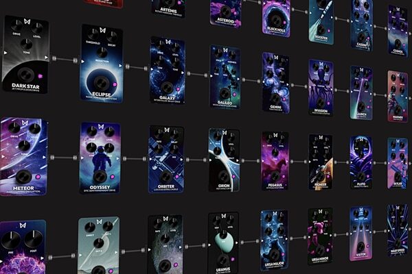 open zoom image for Chaos Audio Stratus Multieffects Pedal, Action Position Back
