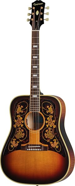 open zoom image for Epiphone Chris Stapleton USA Frontier Acoustic-Electric Guitar (with Case), Action Position Back