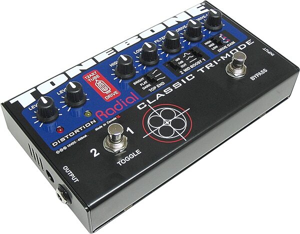 open zoom image for Radial Tonebone TriMode Distortion Pedal, Angle