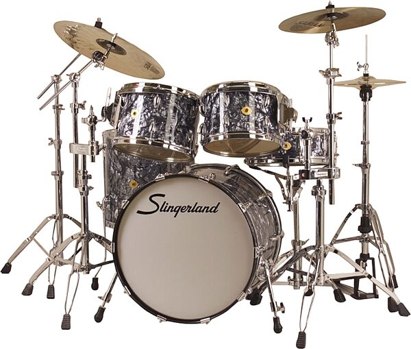 open zoom image for Slingerland Tour Series Classic V 5-Piece Drum Kit, Black