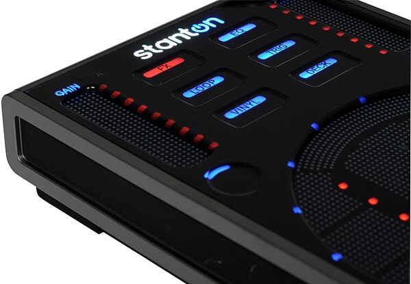 open zoom image for Stanton SCS3D DaScratch DJ Performance Control Surface, Close-up 2