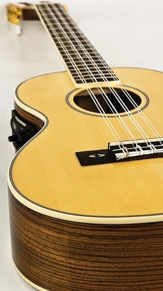 open zoom image for Lanikai O8-EK Tenor Acoustic-Electric Ukulele (8-String), Closeup 2