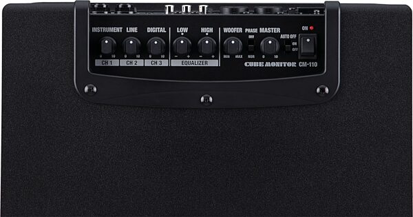 open zoom image for Roland CM-110 Cube Monitor Speaker System, Top View