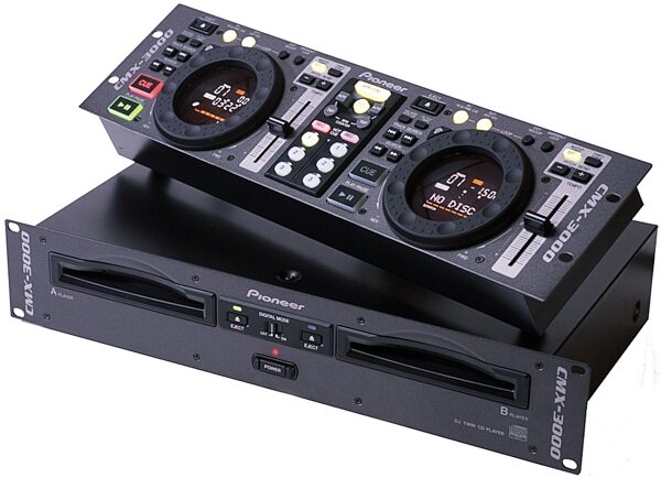 open zoom image for Pioneer CMX3000 Dual Rackmount CD Player, Alternate
