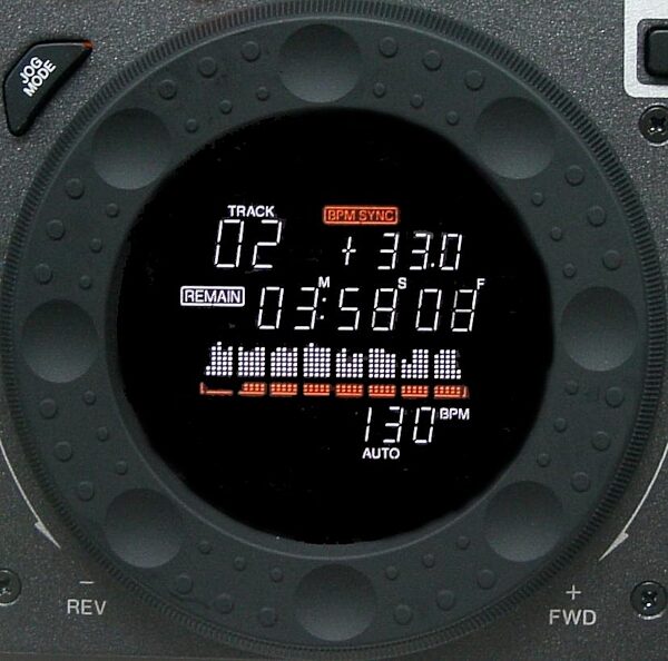 open zoom image for Pioneer CMX3000 Dual Rackmount CD Player, Jog Dial