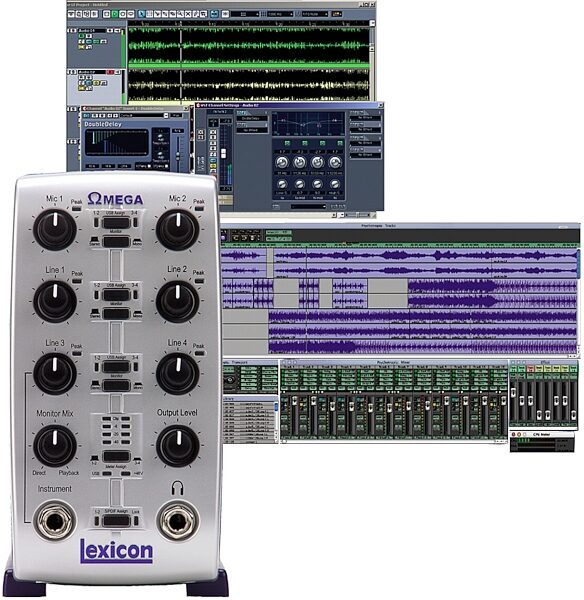 open zoom image for Lexicon Omega Studio USB Audio Interface (Macintosh and Windows), Main