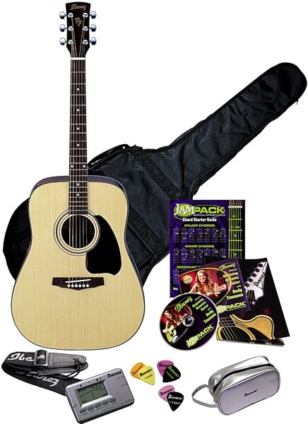 open zoom image for Ibanez IJP2S JamPack Acoustic Guitar Pack, Main