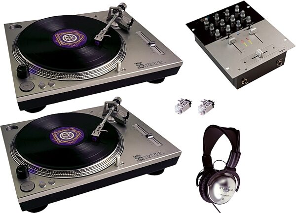 open zoom image for Stanton Skratch Pack II DJ Package, Main