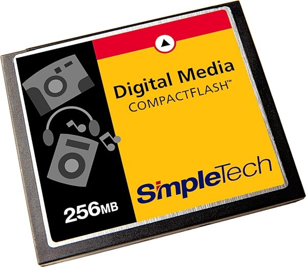 open zoom image for SimpleTech CompactFlash Memory Card, 256 MB