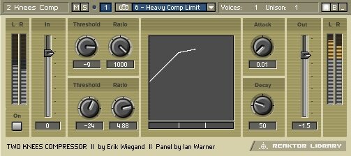 open zoom image for Native Instruments Reaktor Session (Macintosh and Windows), Compressor