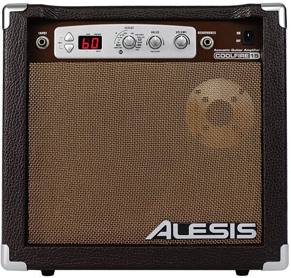 open zoom image for Alesis CoolFire 15 Acoustic Guitar Amplfifer with DSP (15 Watts, 1x8 in.), Main