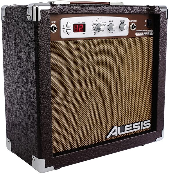 open zoom image for Alesis CoolFire 15 Acoustic Guitar Amplfifer with DSP (15 Watts, 1x8 in.), Angle