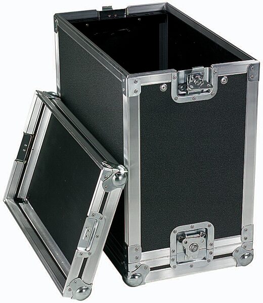 open zoom image for Proel Double Rail Road Rack Case, 6-space