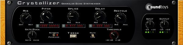 open zoom image for SoundToys Crystallizer RTAS Plug In Mac, Main