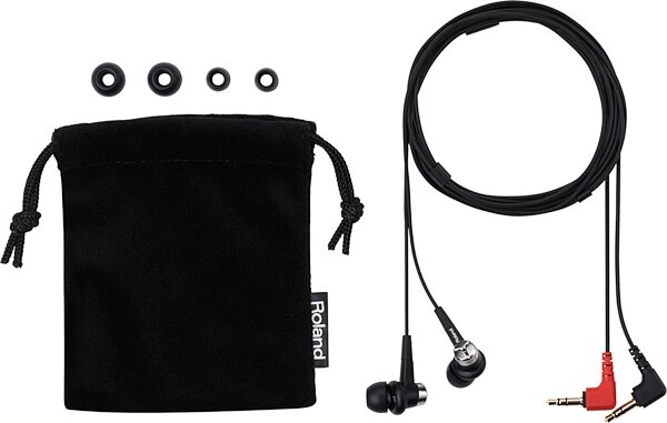 open zoom image for Roland CS-10EM Binaural Microphone Earphones, Package