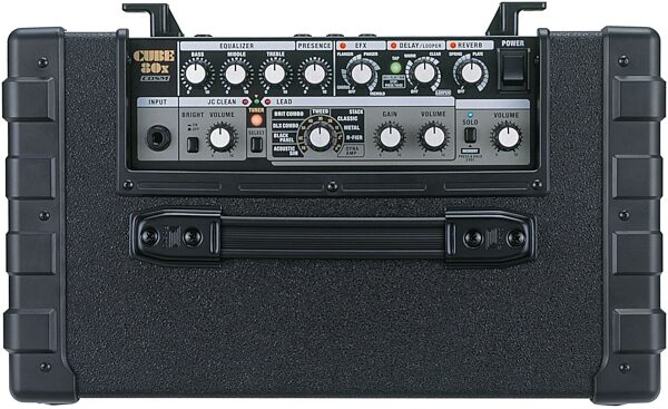 open zoom image for Roland Cube 80X Guitar Combo Amplifier (80 Watts, 1x12 in.), Top