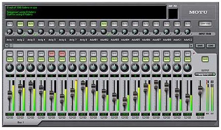 open zoom image for Mark of the Unicorn (MOTU) 828MKII 24/96 Audio Interface (Macintosh and Windows), Cue Mix 440
