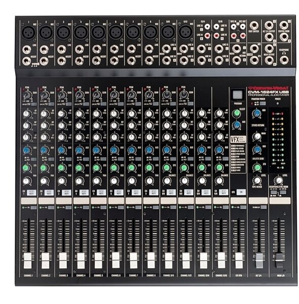 open zoom image for Cerwin-Vega CVM1624FXUSB USB Mixer with Effects (16-Channel), Main