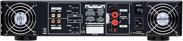 open zoom image for Cerwin-Vega CXA-8 Power Amplifier (1800 Watts), Back