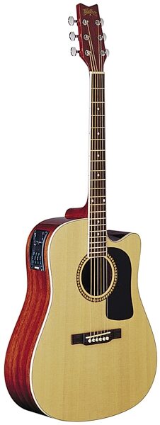 open zoom image for Washburn D10SCE Dreadnought Cutaway Acoustic-Electric Guitar (with Case), Main