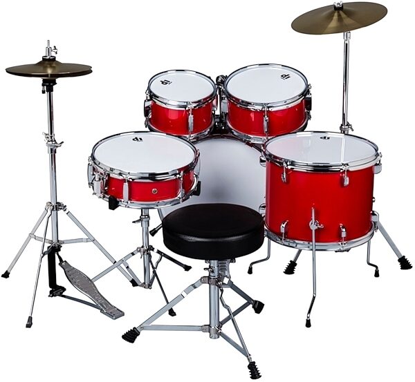 open zoom image for ddrum D1 Junior Drum Set with Cymbals, 5-Piece, ve