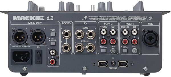 open zoom image for Mackie D2 DJ Mixer, With FireWire Option