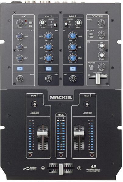 open zoom image for Mackie D2 DJ Mixer, Main