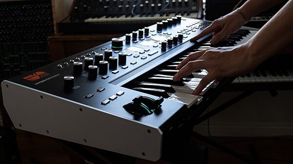 open zoom image for ASM Ashun Sound Machines Hydrasynth Keyboard Synthesizer, 49-Key, New, In Use