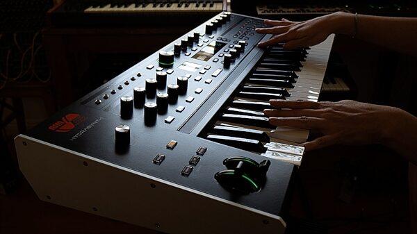 open zoom image for ASM Ashun Sound Machines Hydrasynth Keyboard Synthesizer, 49-Key, New, In Use