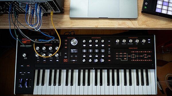 open zoom image for ASM Ashun Sound Machines Hydrasynth Keyboard Synthesizer, 49-Key, New, In Use