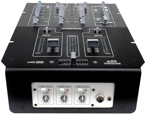 open zoom image for Mackie D2 Pro 2-Channel DJ Mixer with Firewire Interface, Front