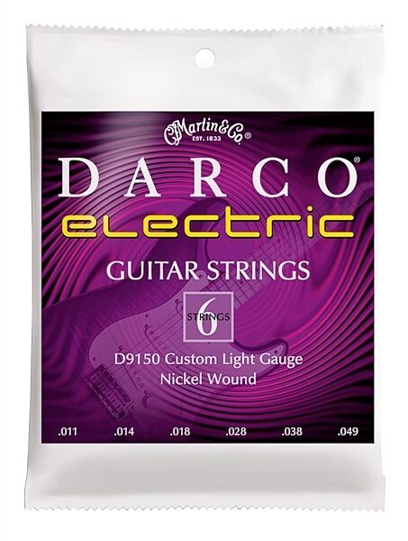 open zoom image for Martin Darco Electric Jazz Guitar Strings, Custom Light
