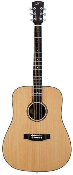 open zoom image for Bedell HGD-28-G Heritage Acoustic Guitar with Gig Bag, Main