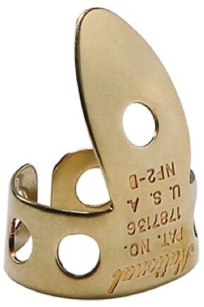 open zoom image for D'Addario National Brass Finger Picks, 12-Pack, NP2B-12, view