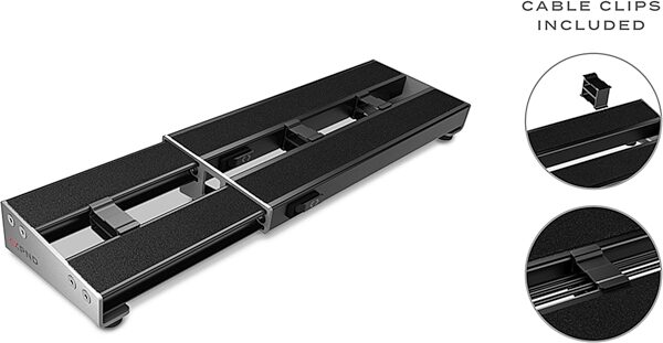 open zoom image for D'Addario XPND 1 Guitar Pedalboard, New, Action Position Back