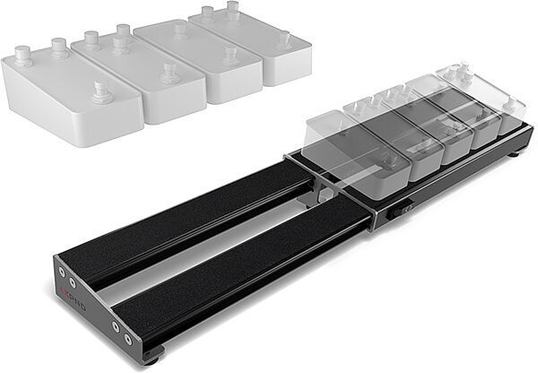 open zoom image for D'Addario XPND 1 Guitar Pedalboard, New, Action Position Back