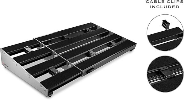 open zoom image for D'Addario XPND 2 Guitar Pedalboard, New, Action Position Back