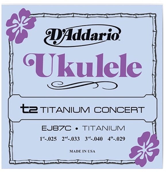 open zoom image for D'Addario Titanium Ukulele Strings, EJ87C