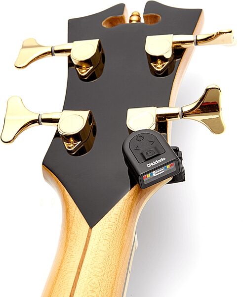 open zoom image for D'Addario NS Micro Headstock Tuner, Single, Action Position Back