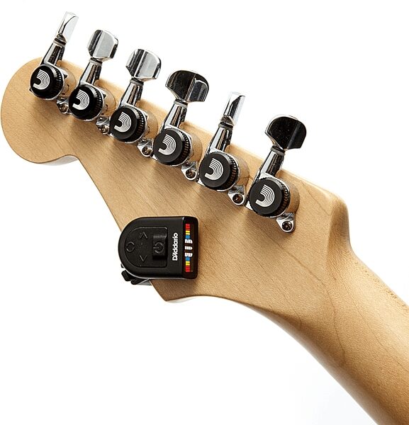 open zoom image for D'Addario NS Micro Headstock Tuner, Single, Action Position Back