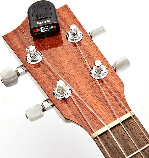 open zoom image for D'Addario NS Micro Headstock Tuner, Single, Action Position Back