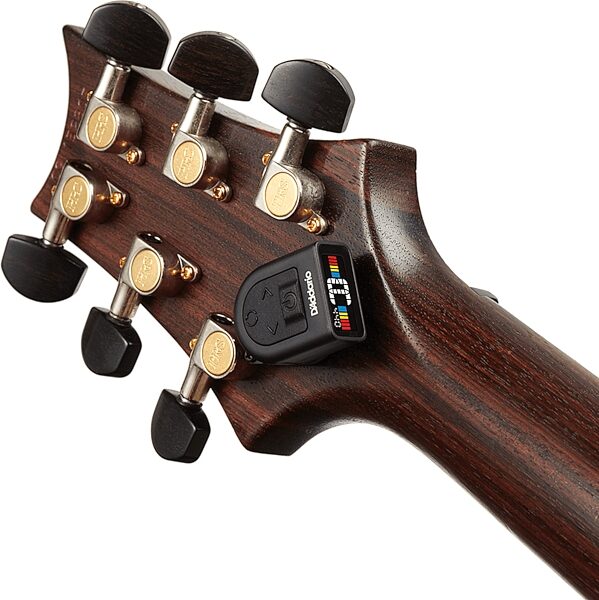 open zoom image for D'Addario PW-CT-21 Micro Clip-Free Headstock Tuner, New, In Use